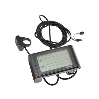 24-72 В SW900 ЖК-дисплей для управления Электрическим велосипедом Измеритель скорости Спидометр Проводной Счетчик скорости Таблица кодов E-Bike