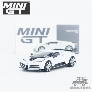 MINI GT 1: 64 Bugatti Centodieci White LHD, литая под давлением модель автомобиля