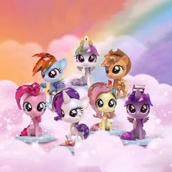 Аниме My Little Pony Blind Box, сумка-футляр, игрушки-фигурки, Таинственная коробка, подлинная кукла Каваи, Аниме-фигурки, игрушки-модели, подарок