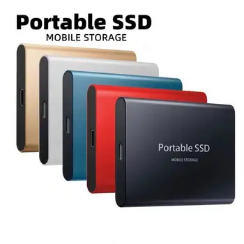 Портативный SSD-накопитель Внешний жесткий диск Высокоскоростной Type-C/USB 3.1 Твердотельный накопитель 500 ГБ Жесткий диск для настольного компьютера/ноутбука
