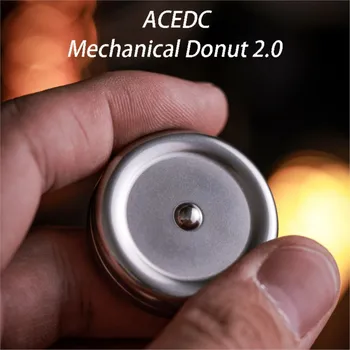 ACEdc Оригинальная Механическая Молочная Крышка 2,0 Шумовая Монета Нажимной Монетный Слайдер Кончик Пальца Гироскопическая Игрушка Для Снятия Стресса EDC