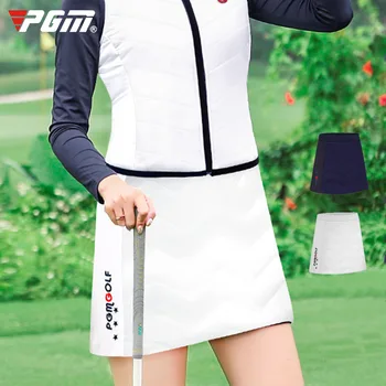 PGM Осень Зима Новая женская юбка для гольфа Повседневная Спортивная юбка для девочек на открытом воздухе S-XXL Выберите одежду для гольфа QZ051