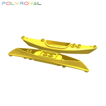 Строительные блоки Технологические детали 2x15 каноэ одноместный каяк аксессуары для корпуса игрушечной лодки MOC 1 шт. Развивающая игрушка для детей 29110