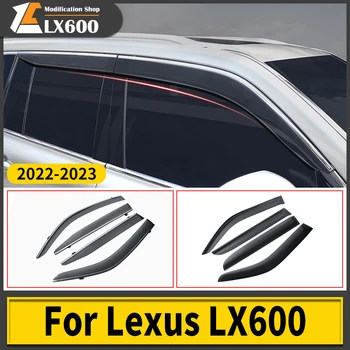 Для 2022 2023 Lexus LX600 Вентиляционный Козырек на Окнах, Дефлектор потока, Обновление LX 600, Внешние Аксессуары, Тюнинг Обвеса, Модификация