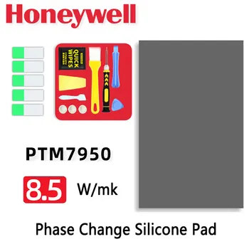 Honeywell PTM7950 8,5 Вт Силиконовая прокладка с изменением фазы Лист для ноутбука Силиконовая смазка с изменением фазы CPU Термопроводящая паста Прокладка