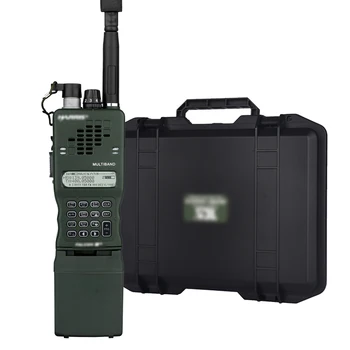 Двухдиапазонная ветчина Военное двухстороннее радио IP67 Охранная рация Полицейская рука PRC-152A