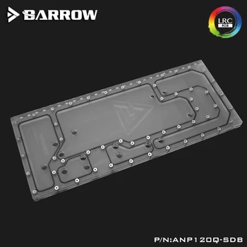 Акриловая доска Barrow используется в качестве водного канала для корпуса компьютера ANTEC P120 как для центрального процессора, так и для графического блока RGB 5V 3PIN Waterway