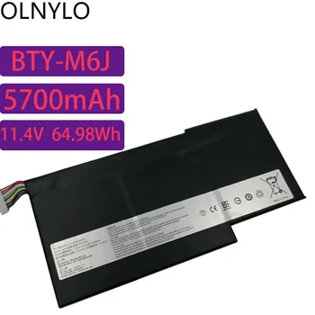 11,4 V 64,98wh/5700mAh BTY-M6J новый Оригинальный аккумулятор BTY-M6J Для планшета MSI GS63VR GS73VR 6RF-001US BP-16K1-31 9N793J200