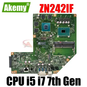 ZN242IF С процессором i5-7300HQ/i7-7700HQ GTX1050/4G GPU Материнская плата Для ASUS ZN242IF Материнская плата ZN242I 100% Протестирована нормально