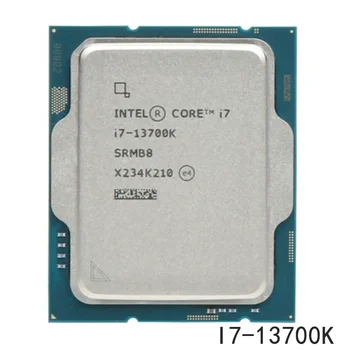 процессор I7 13700K для настольных ПК, оригинальный чип, только процессор 13-го поколения, 16 ядер, 24 потока, разъем LGA1700