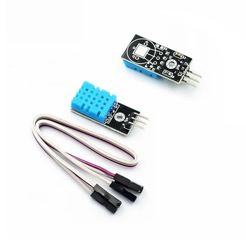 Новые температурные модули и модуль датчика относительной влажности DHT11 с кабелем для Arduino Diy Kit Smart Home Mod