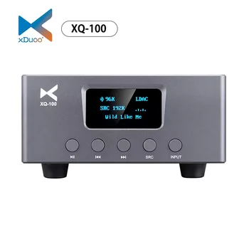 XDUOO XQ-100 ES9038Q2M * 2 DAC Bluetooth Аудиоприемник Конвертер 5.0 с Поддержкой коаксиального оптического выхода до 24 бит/192 кГц