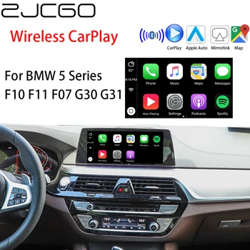ZJCGO Беспроводной Apple CarPlay Android адаптер автоматического интерфейса Для BMW 5 Серии F10 F11 F07 G30 G31 CIC EVO NBT Система