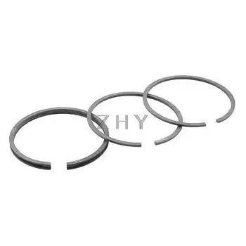 Черный металл 47 мм Внутренний диаметр Балансировочное Уплотнительное Поршневое кольцо Комплект 3 в 1