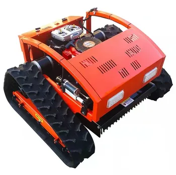 Гусеничная газонокосилка самоходный шагающий трактор с дистанционным управлением, садовая машина для резки травы, автоматизированная l