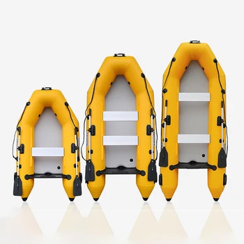 Ялик Рыболовная Лодка Желтый Матовый 2,3 м 2,8 м 3,3 м Рыболовные Лодки для Продажи Водные Плоты Роскошная Яхта Подвесные Гребные Лодки