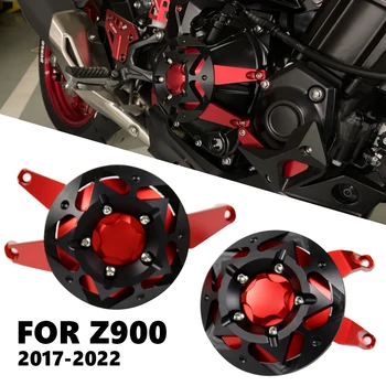 Для KAWASAKI Z900 Z 900 2017- 2019 2020 2021 2022 2023 Мотоцикл с ЧПУ мотор защитная крышка двигателя аксессуары защитная крышка