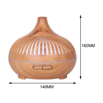 Профессиональный диффузор из древесины 500 мл Масляный диффузор из древесины Увлажнитель воздуха для дома