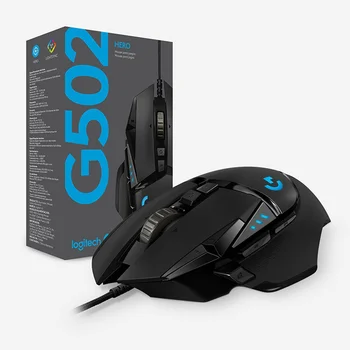 2023 Топовая Оригинальная проводная игровая мышь G502 16000 точек на дюйм для ПК, игровая мышь для геймеров с 11 кнопками