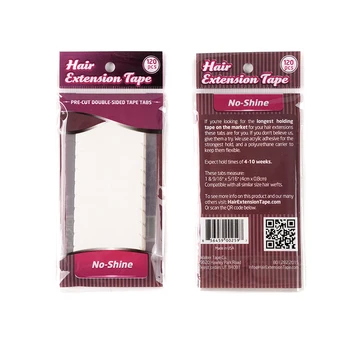 120 шт. Сменная лента для волос Двухсторонняя лента для наращивания волос Для ленты в накладках для наращивания волос
