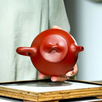 Китайский Исинский Чайник Из Фиолетовой Глины Ручной Работы Dahongpao Beauty Tea Pot Чайная Посуда Улун Пуэ Чайный Сервиз