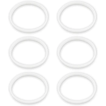 6 упаковок резиновых прокладок, сменное уплотнение Белого цвета, уплотнительное кольцо для чашек блендера Ninja, запасные части, уплотнения BL770 Small