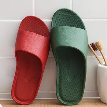 Модные сандалии XiaoMi Mijia для мужчин и женщин, нескользящие износостойкие EVA, удобные домашние тапочки на толстой подошве, ванная комната, ванна