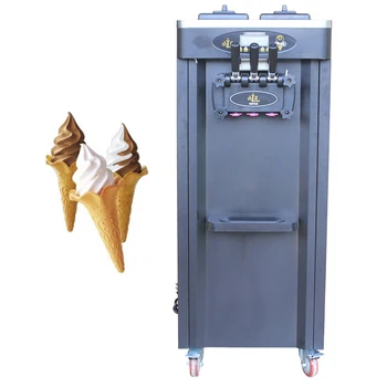 Машина для производства мороженого PBOBP Бытовая Самодельная Маленькая Мини-Удобная и быстрая Машина для производства мороженого Большой емкости DIY, полностью автоматическая Машина Для производства мороженого