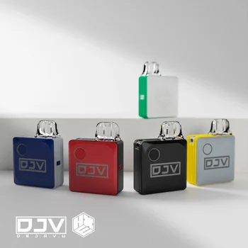 Dejavu DJV HEX Pod Kit Аккумулятор Емкостью 900 мАч с картриджем Емкостью 0,8/1,2 Ом и 2,5 мл С Автоматическим Определением Напряжения Электронной Сигареты Smoke Vape