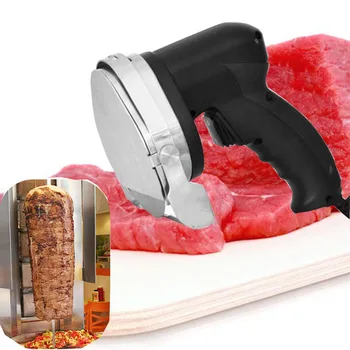 Ручной автоматический нож для резки мяса для барбекю, круглый нож для барбекю, скребок