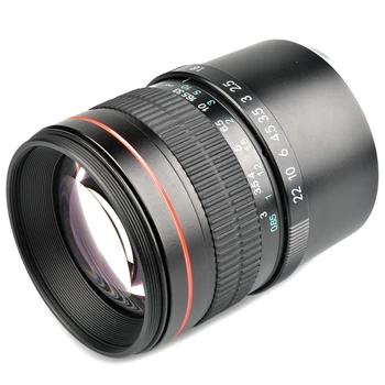 85 мм Объектив с большой диафрагмой F1.8 с фиксированной фокусировкой на микро-расстоянии, объектив с ручной фокусировкой, объектив для камеры Sony