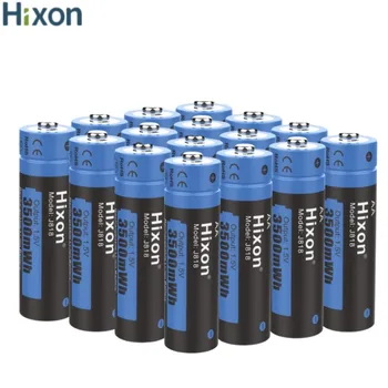 Литий-ионные аккумуляторы типа АА Hixon 1,5 В большой емкости 3500 МВтч с быстрым зарядным устройством, поддержка оптовой продажи, Фонарик, вентилятор