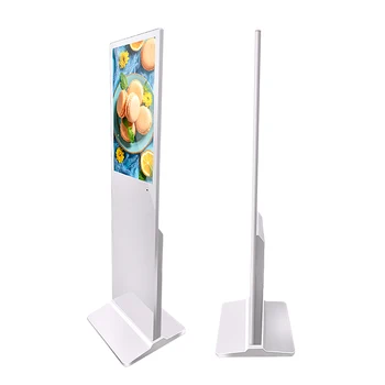 32-Дюймовый рекламный экран системы win 10 Totem LCD Дисплей Мультимедийный рекламный киоск Wifi Digital Signage